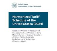 Harmonized Tariff Schedule of the United States (2024): Wood and Articles of Wood; Wood Charcoal; Cork and Articles of Cork; Manufacturers of Straw,of ... Basketware and Wickerwor (Chapters 47-49)