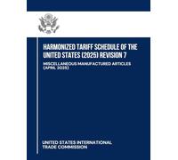 Harmonized Tariff Schedule of the United States (2025) Revision 7: Miscellaneous Manufactured Articles
