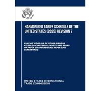 Harmonized Tariff Schedule of the United States (2025) Revision 7: PULP OF WOOD OR OF OTHER FIBROUS CELLULOSIC MATERIAL; WASTE AND SCRAP OF PAPER OR PAPERBOARD; PAPER AND PAPERBOARD