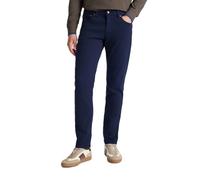 Harmont&Blaine Pantalon Homme en Gabardine de Coton Narrow Fit WNP001053022 8052381062636-56, bleu marine, 48