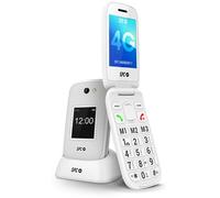 HARMONY 2 - Téléphone portable pour personnes âgées avec touches XL, 4G, bouton SOS et Vol. 104dB, Blanc