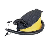 Bestway Pompe à pied Harmony 62004 3000 CC 3 embouts Jaune/Noir 28 x 19 cm