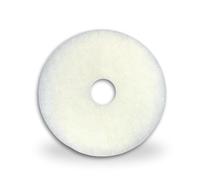 Harmony Béton - Pad Monobrosse Blanc Ø 406 mm - Disque Lustrage/Polissage pour Bétons et Sols Durs, Fibre Polyester 23-25 mm - 1 Pad - beton harmony