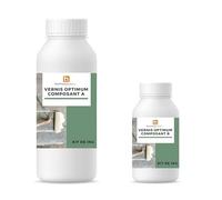 Harmony Béton - Vernis Béton Optimum® 1 kg - Polyuréthane Bi Composant Hydrofuge et Oléofuge pour Béton intérieur, Finition SATINÉE, Protection Élevée, Rendement env. 6 m² - beton harmony