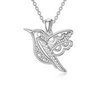 HARMONY BOLA Collier en filigrane de colibris en argent sterling 925 mignon oiseau colibri pendentif cadeaux