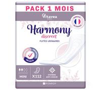 Harmony Discreet - Serviettes Fuites Urinaires - Flux Léger - 112 unités