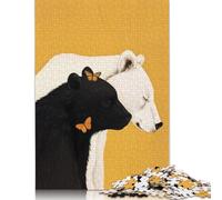 Harmony in Nature Puzzle 1000 Pièces Cadeau Unique Jeu Éducatif Challenge Toy À De Qualité Supérieure Peinture Art pour Adultes Enfants 500pcs (52x38cm)