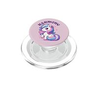 Harmony Joli Motif Licorne pour Filles Nom Harmony PopSockets PopGrip pour MagSafe