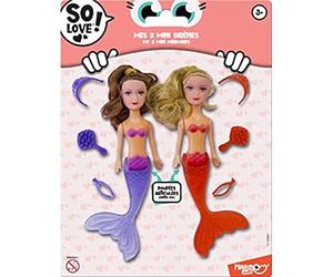 HARMONY-Mes 2 Mini Sirènes Jeux Jouets Loisirs Plein Air, JH115042