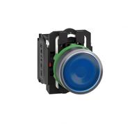 Harmony Xb5 Bouton Plat LED Bleu 24V