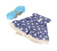 Harn Le Mignon Blue Star Soft SM Pet Dr Le Set pour Hamster Ferrets Guinée Pigs M Blue Star Harn Leash Dr Set SetSm Pet Hstant Connect Cotton (S Type 2)