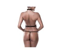 Harnais 3 Pièces Chaînes 20200 Devote Noir