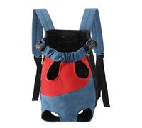 Harnais à dos pour chien, harnais réglable pour animal de compagnie, sac de voyage à l'extérieur des jambes, convient pour les chiens de petite et moyenne taille de 3,2 à 5 kg, sac à dos doux et