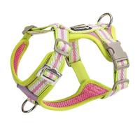 Harnais Ajustable spécialement conçu pour Les American Staffordshire Terrier. Ce Harnais Anti-Traction de Type Gilet est doté d'un Anneau en D métallique et d'un Tissu en Maille Douce et respiran F M