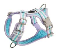 Harnais Ajustable spécialement conçu pour Les Chihuahua. Ce Harnais Anti-Traction de Type Gilet est doté d'un Anneau en D métallique et d'un Tissu en Maille Douce et Respirante. A S