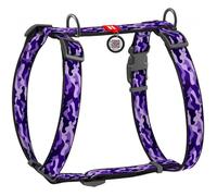 Harnais anatomique pour chien WauDog 25 mm - Purple Camo