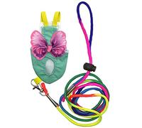 Harnais anti-morsure et beau gilet pour perroquets + corde pour pigeons