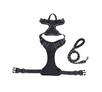 Harnais Anti-Traction ELYO Harnais Anti-Traction pour Chien - Réglable, Confortable avec Coussinets Protecteurs - Idéal pour Promenades Quotidiennes Et Éducation Canine (S)