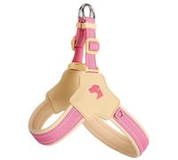 Harnais Anti-Traction en Forme de Y spécialement conçu pour Les Miniature American Shepherd. Il est doté d'un Gilet de Poitrine rembourré et Ajustable avec Bandes réfléchissantes Pink XL