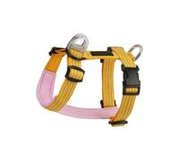 Harnais Anti-Traction, Harnais d'entraînement extérieur, Harnais Tactique pour Chien, Harnais réfléchissant Ajustable de Type Gilet, idéal pour Les promenades, la Course et la randonnée. Yellow S