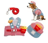 Harnais anti-traction pour chiens, réglable, respirant, avec jeu de cordes, pour chiots de petite, moyenne et grande taille, promenades en plein air, shopping, course
