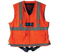 Harnais antichute HT22 avec veste réfléchissante orange/gris TRACTEL 83782