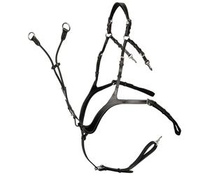 Harnais avant Harry's Horse Deluxe Noir Cob