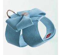 Harnais avec noeud papillon pour chien - Bleu (Taille: M) Bleu G