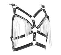 Harnais Bdsm Ajustable avec Chaînette