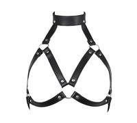 Harnais Bdsm Noir Ajustable