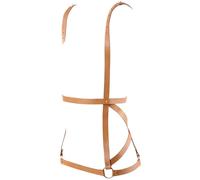 Harnais bdsm noir multiforme - Taille: Taille unique 3, Couleur: Beige