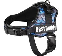 Harnais Best Buddy Pluto Bleu Camouflage Grid M 60-80CM*38MM