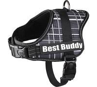 Harnais Best Buddy Pluto Noir Grid XS 40-55CM*25MM
