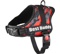 Harnais Best Buddy Pluto Rouge Camouflage XS 40-55CM*25MM