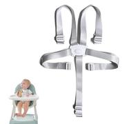 Harnais Chaise Haute, Sangle de Sécurité pour Chaise Haute, Ajustable Harnais 5 Points Pour Poussette, Sécurité Bebe Réglable Sangle Bebe Universelle, bebe confort