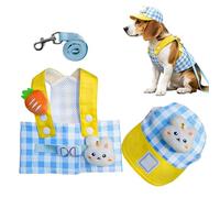 Harnais Chien Accessoires Animaux avec Chapeau