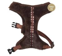 Harnais chien - CHEWBACCA - XXS/XS - Longueur 29-41cm - Largeur 2.4cm - Marron
