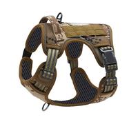 Harnais Chien De Travail Poignée Collier Respirant Grand | Harnais Pour Chien Camouflage Robuste Pour La Marche Extérieur Course Camping Chasse Marche Entraînement Recherche