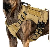 Harnais chien gilet avec poignée de contrôle anti-traction robuste