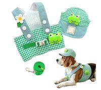 Harnais Chien Kit Accessoire Confortable Animal avec Chapeau