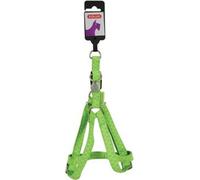 Harnais chien MAC CUIR vert 20mm Zolux