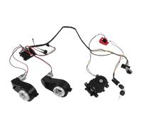 Harnais Complet 12V avec Contrôleur et Pédales ABS | Télécommande 2.4G incluse, installation pour facile, compatible moteurs rapides, matériaux durables ABS