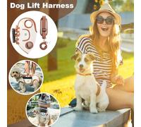 Harnais Complet pour Chien - Attelle de Soutien et de Sauvetage Canin | Lève-Chien Ajustable Accessoires pour Chiot Chat Petite et Moyenne Taille Plage Camping Voyage Extérieur