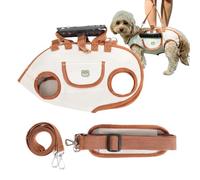 Harnais Complet Pour Chiens | Harnais De Support Avec Bande De Transport,Ascenseur Réglable Porteur Accessoires Pour Chiots Chatons Petite Moyenne Plage Camping Voyage