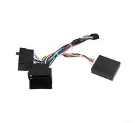 Harnais d'alimentation avec protocole CAN Bus avec connecteur 16 broches pour Porsche pour Cayenne 2003 à 2018 pour intégration d'unité principale Android