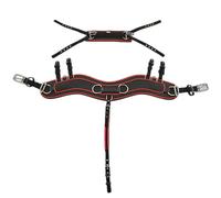Harnais d'attélage cheval anatomique Lexhis Hanover Noir Poney