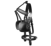 Harnais d'attélage cheval Lexhis Berlin Noir Cob