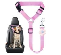 Harnais De Ceinture De Sécurité Pour Chien En Voiture,Accessoires De Sécurité Ajustables Et Robustes Pour Animaux | Harnais De Véhicule Pour Chien - Pour Animaux Petit Moyen Grand Voyage Routier Dépla