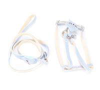 Harnais de Chat réglable avec Laisse | Gilet Respirant en Maille Doux pour Les Petits/Grands/Grands Chats | Harnais léger en Nylon pour Le Confort et Bien - être | Alliage (1.5)