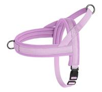 Harnais De Chien en Nylon Réglable sans Traction,Violet,XS